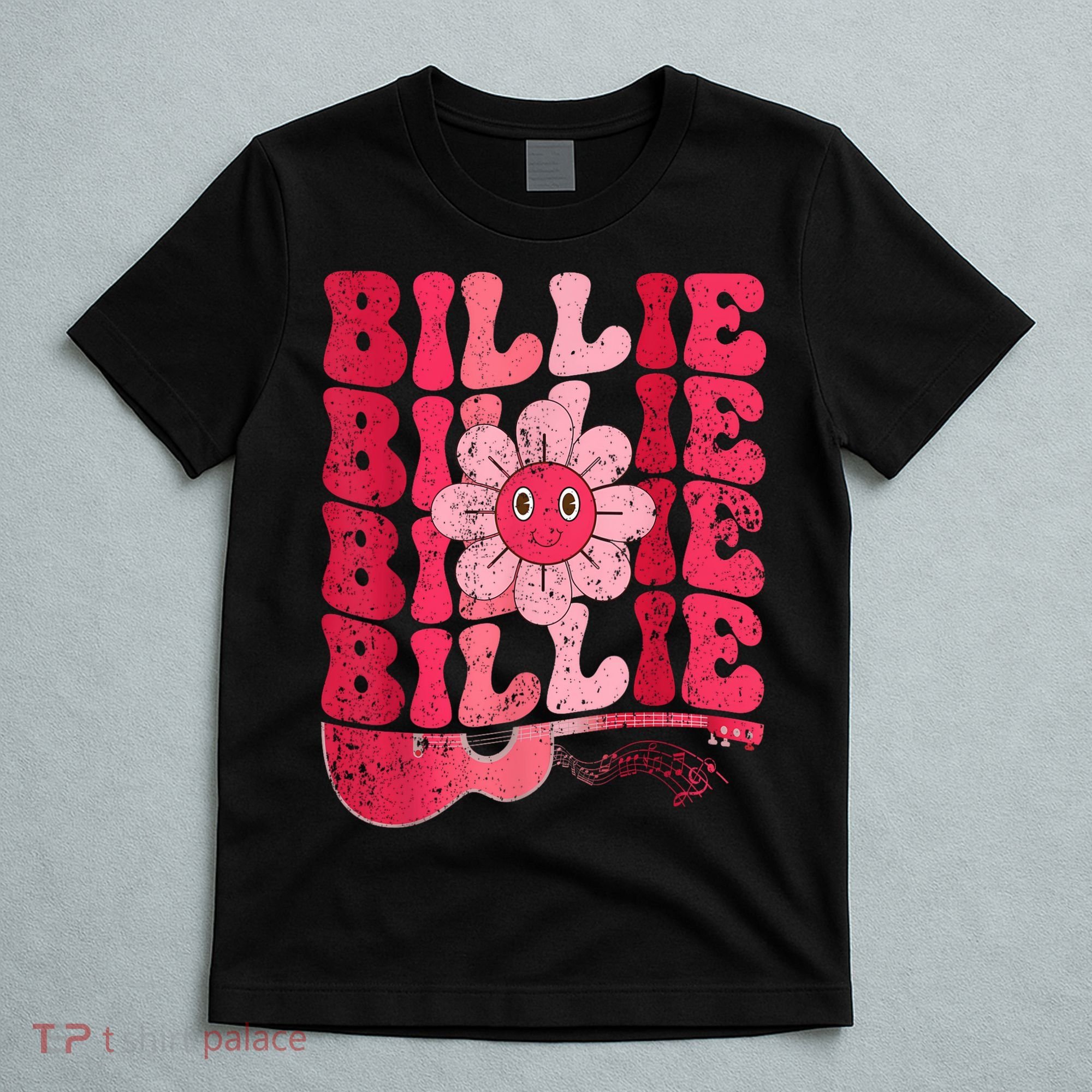Vintage Billie Personalized Name I Love Billie Groovy T-Shirt