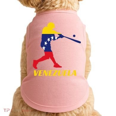 Venezuelan Baseball Player Batter National Team Flag Gift Doggie Tank