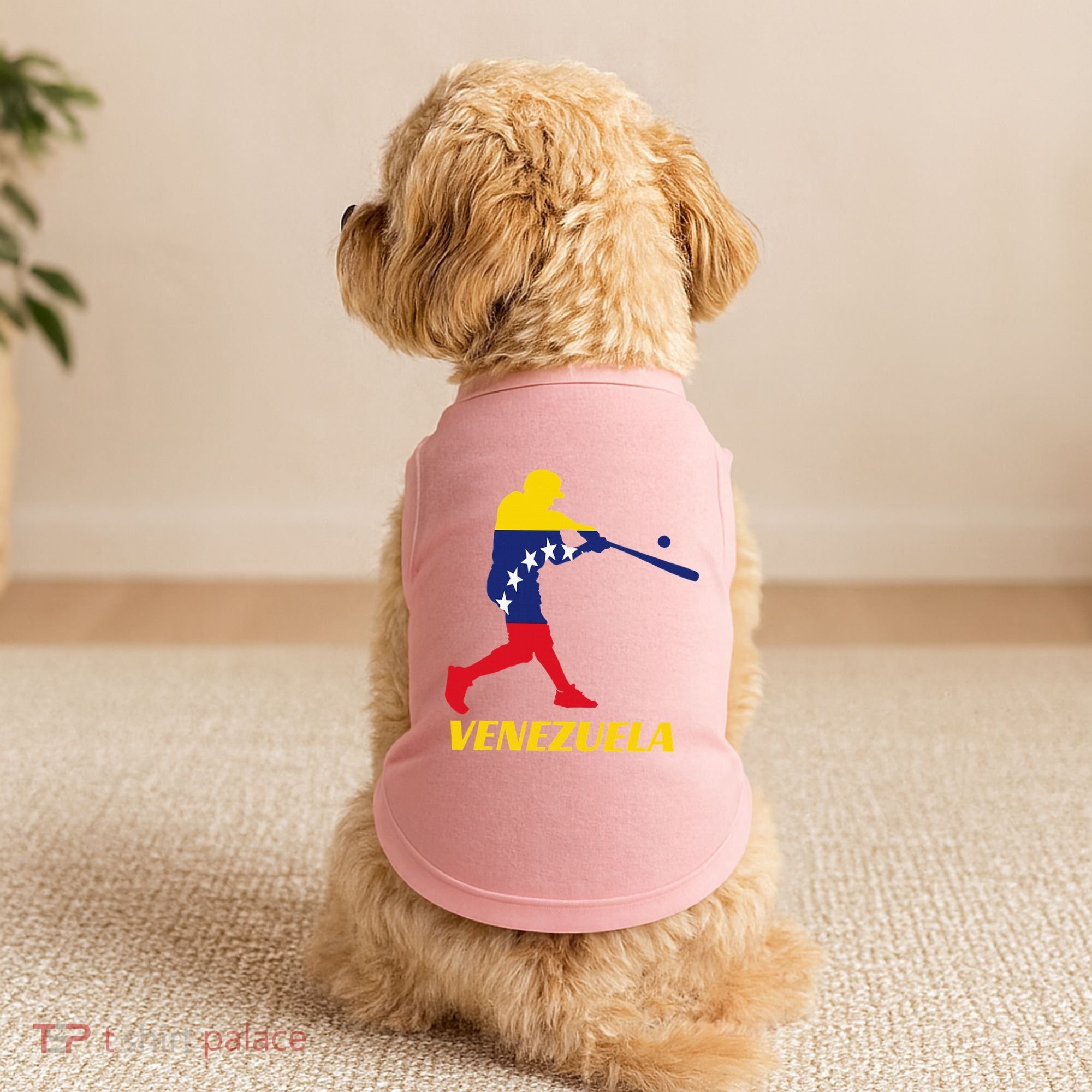 Venezuelan Baseball Player Batter National Team Flag Gift Doggie Tank
