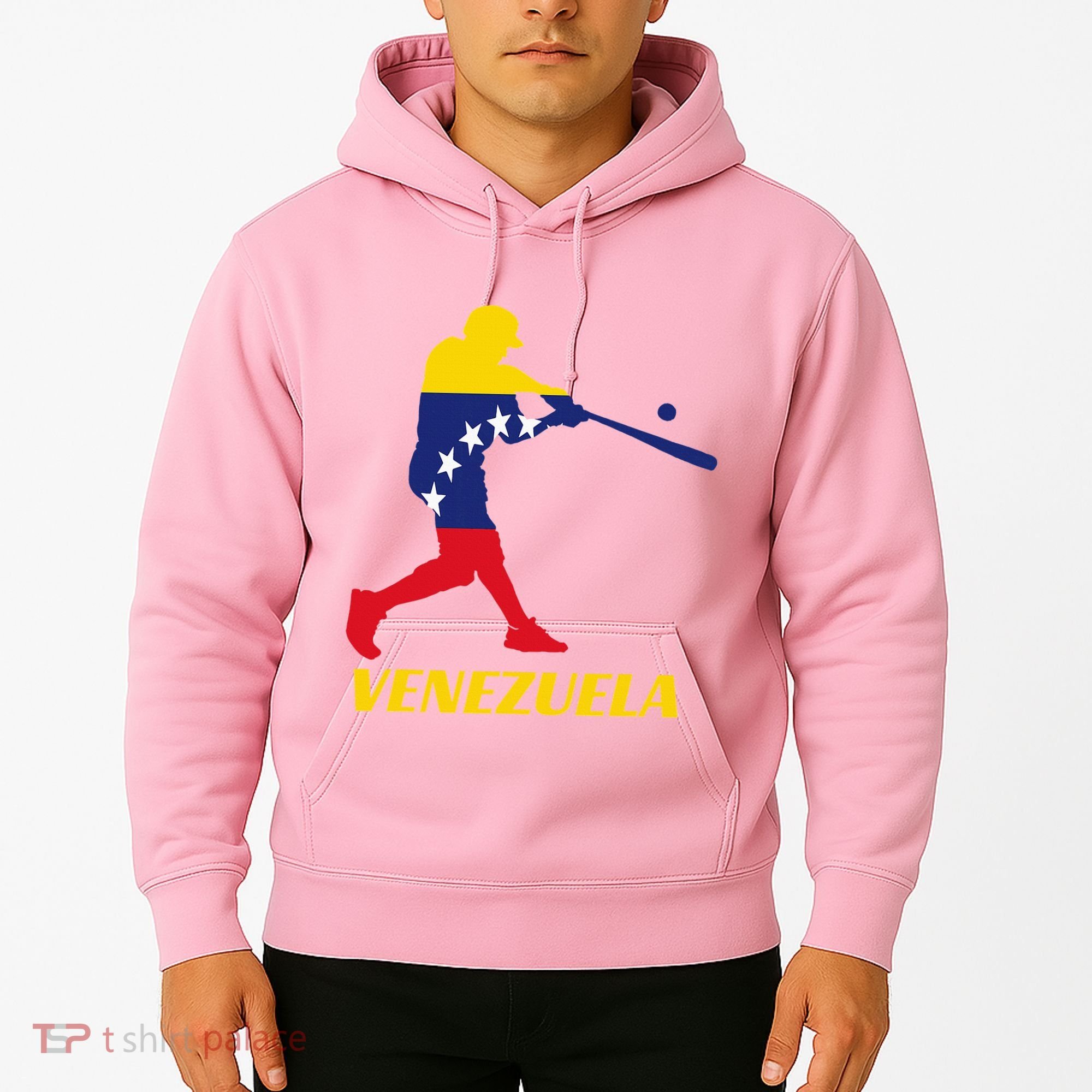 Venezuelan Baseball Player Batter National Team Flag Gift Hoodie