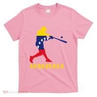 Venezuelan Baseball Player Batter National Team Flag Gift T-Shirt thumb 0