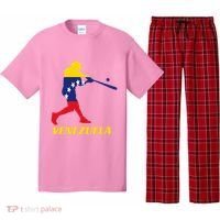 Venezuelan Baseball Player Batter National Team Flag Gift Pajama Set thumb 0