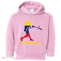 Venezuelan Baseball Player Batter National Team Flag Gift Toddler Hoodie thumb 0