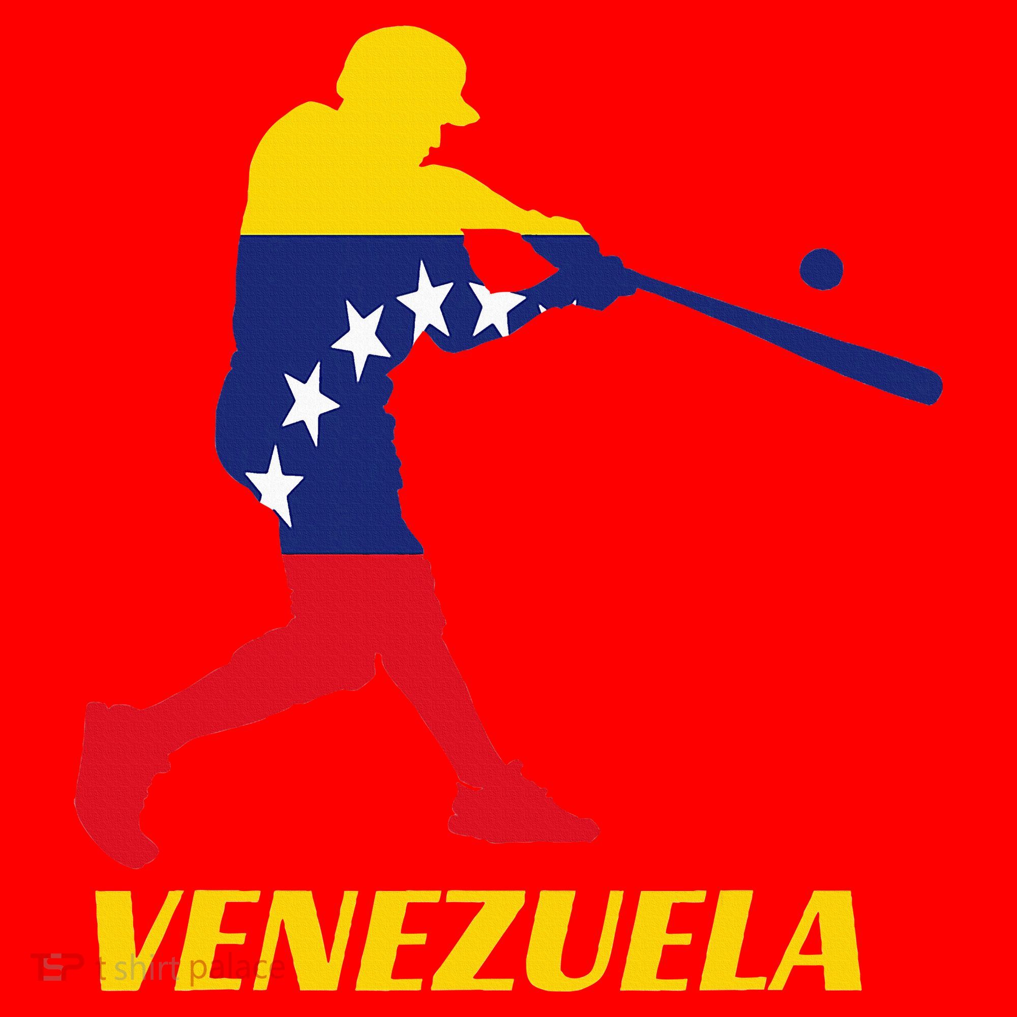 Venezuelan Baseball Player Batter National Team Flag Gift Santa Hat