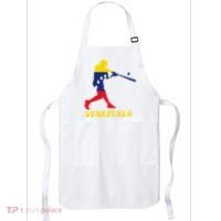 Venezuelan Baseball Player Batter National Team Flag Gift Apron thumb 0
