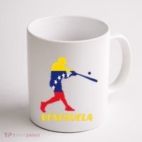 Venezuelan Baseball Player Batter National Team Flag Gift Coffee Mug thumb 1
