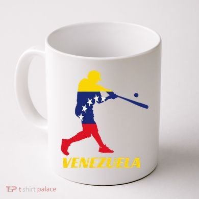 Venezuelan Baseball Player Batter National Team Flag Gift Coffee Mug