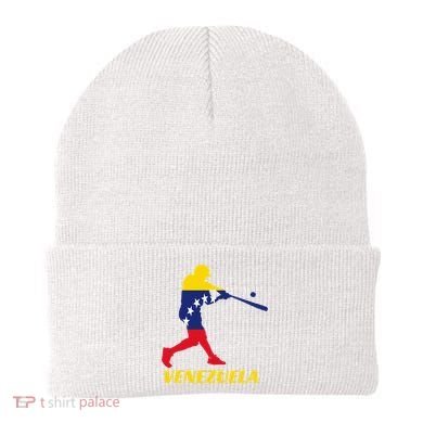 Venezuelan Baseball Player Batter National Team Flag Gift Beanie