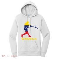 Venezuelan Baseball Player Batter National Team Flag Gift Women's Hoodie thumb 0