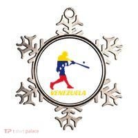 Venezuelan Baseball Player Batter National Team Flag Gift Ornament thumb 0