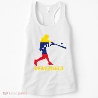 Venezuelan Baseball Player Batter National Team Flag Gift Women's Tank Top thumb 0