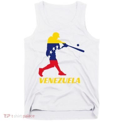 Venezuelan Baseball Player Batter National Team Flag Gift Tank Top