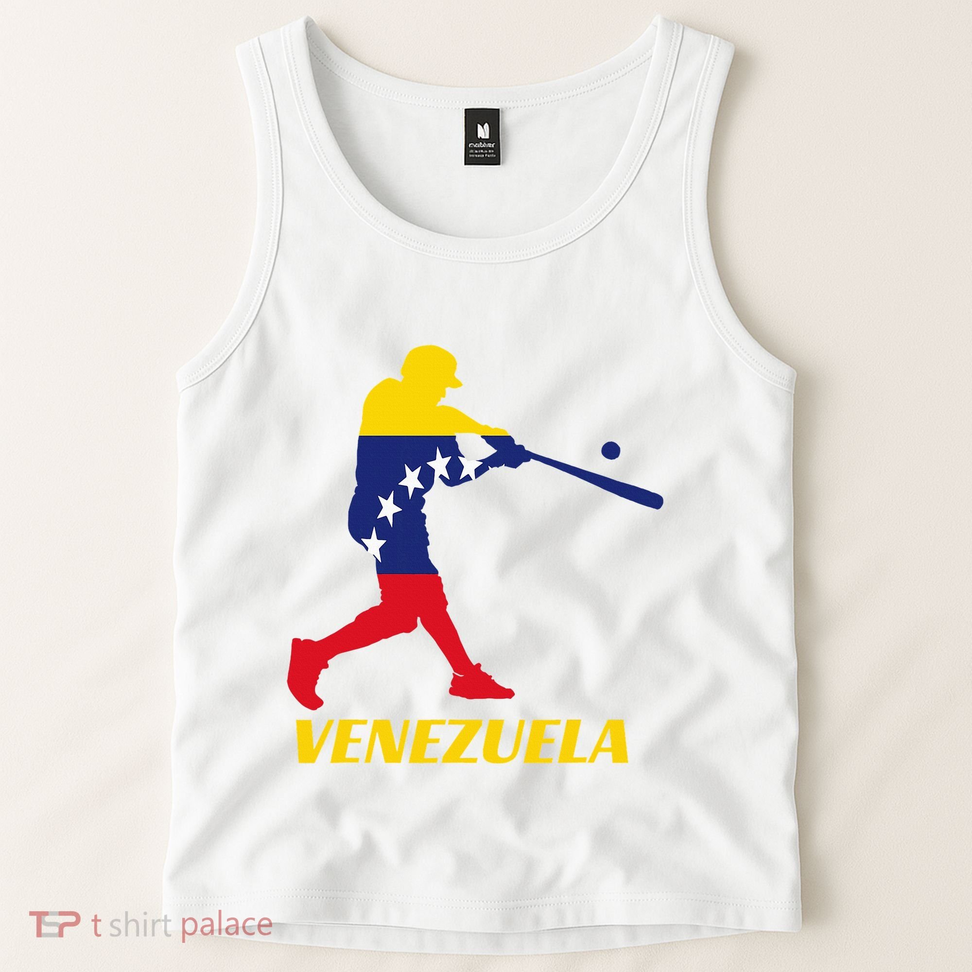 Venezuelan Baseball Player Batter National Team Flag Gift Tank Top