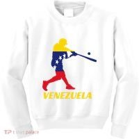 Venezuelan Baseball Player Batter National Team Flag Gift Kids Sweatshirt thumb 0