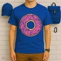 Vintage Big Pink Donut Meaningful Gift T-Shirt thumb 6