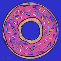 Vintage Big Pink Donut Meaningful Gift T-Shirt thumb 7