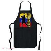 Venezuelan Baseball Player Venezuela Flag Baseball Fans Apron thumb 0