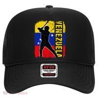 Venezuelan Baseball Player Venezuela Flag Baseball Fans Hat thumb 0