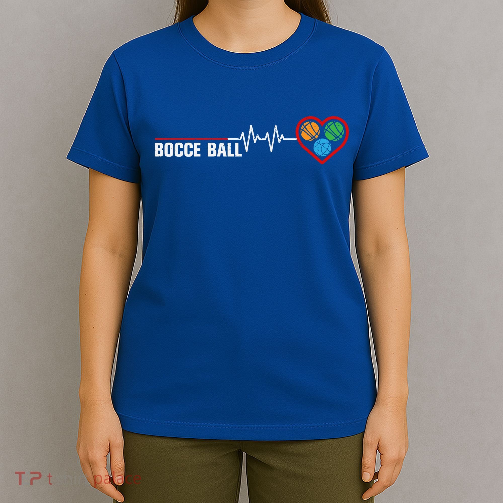 Vintage Bocce Player Bocce Ball Fans Bocce Ball Player Gift T-Shirt