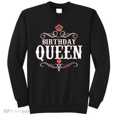 Vintage Birthday Queen Sweatshirt