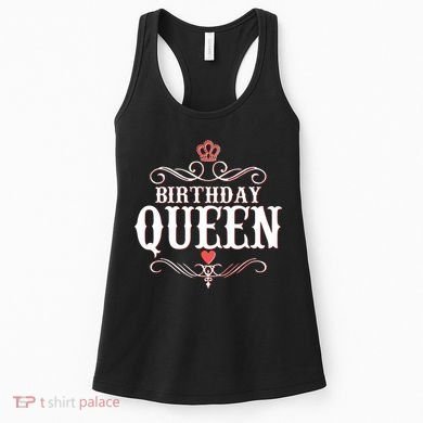 Vintage Birthday Queen Women's Tank Top