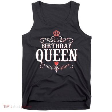 Vintage Birthday Queen Tank Top