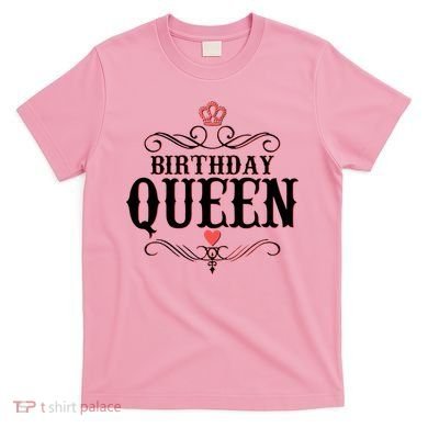 Vintage Birthday Queen T-Shirt