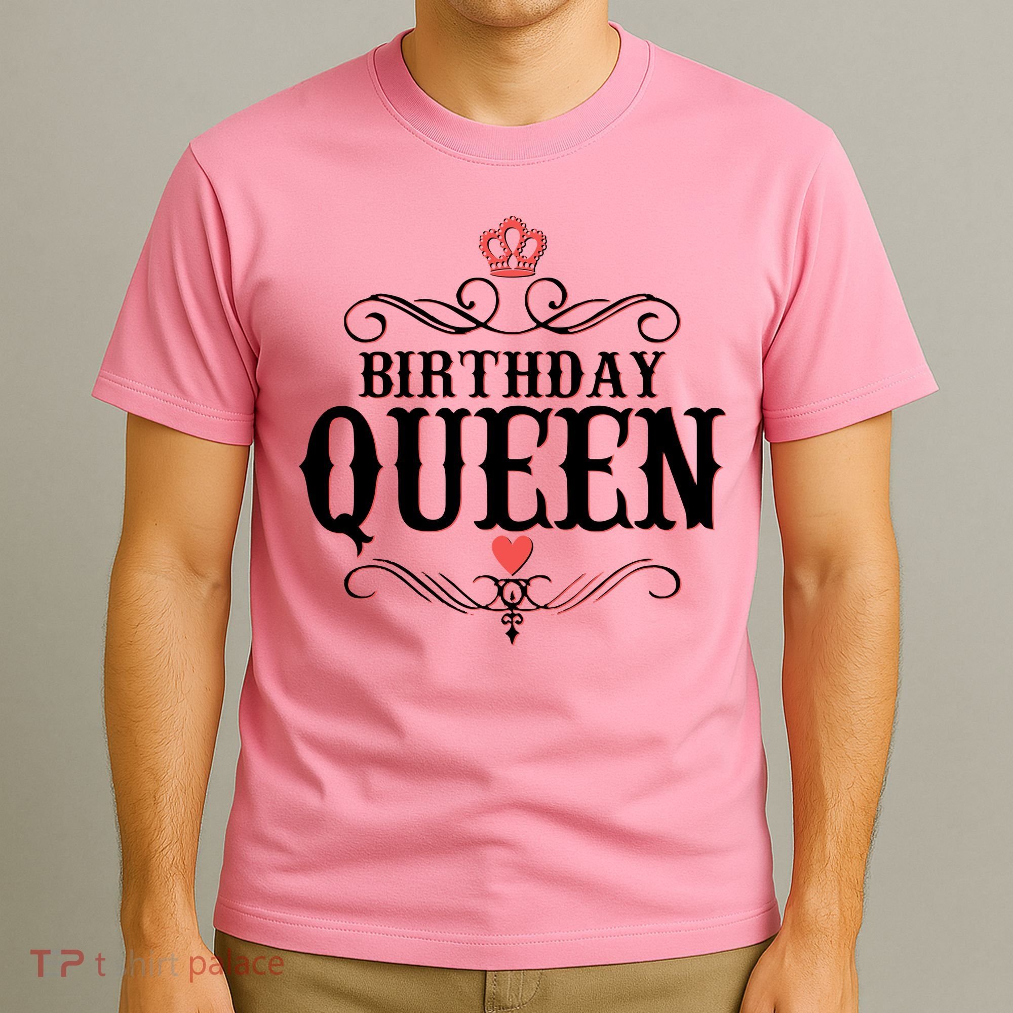 Vintage Birthday Queen T-Shirt