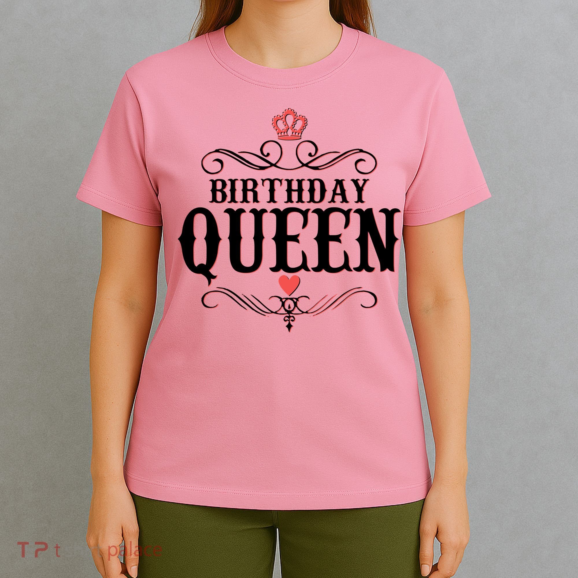 Vintage Birthday Queen T-Shirt