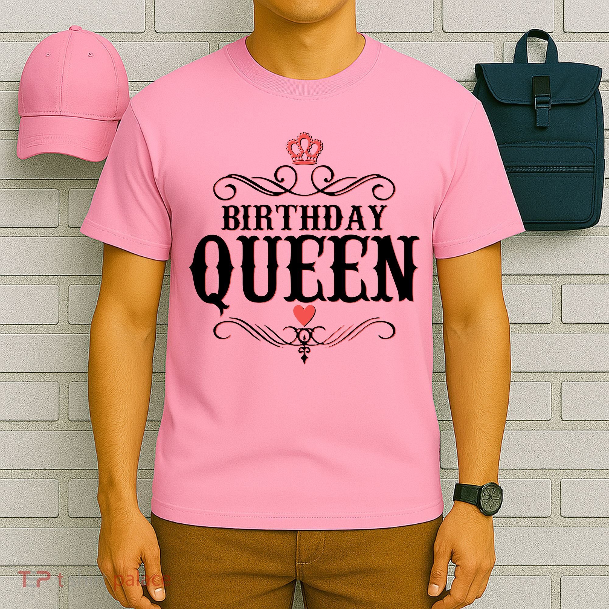 Vintage Birthday Queen T-Shirt