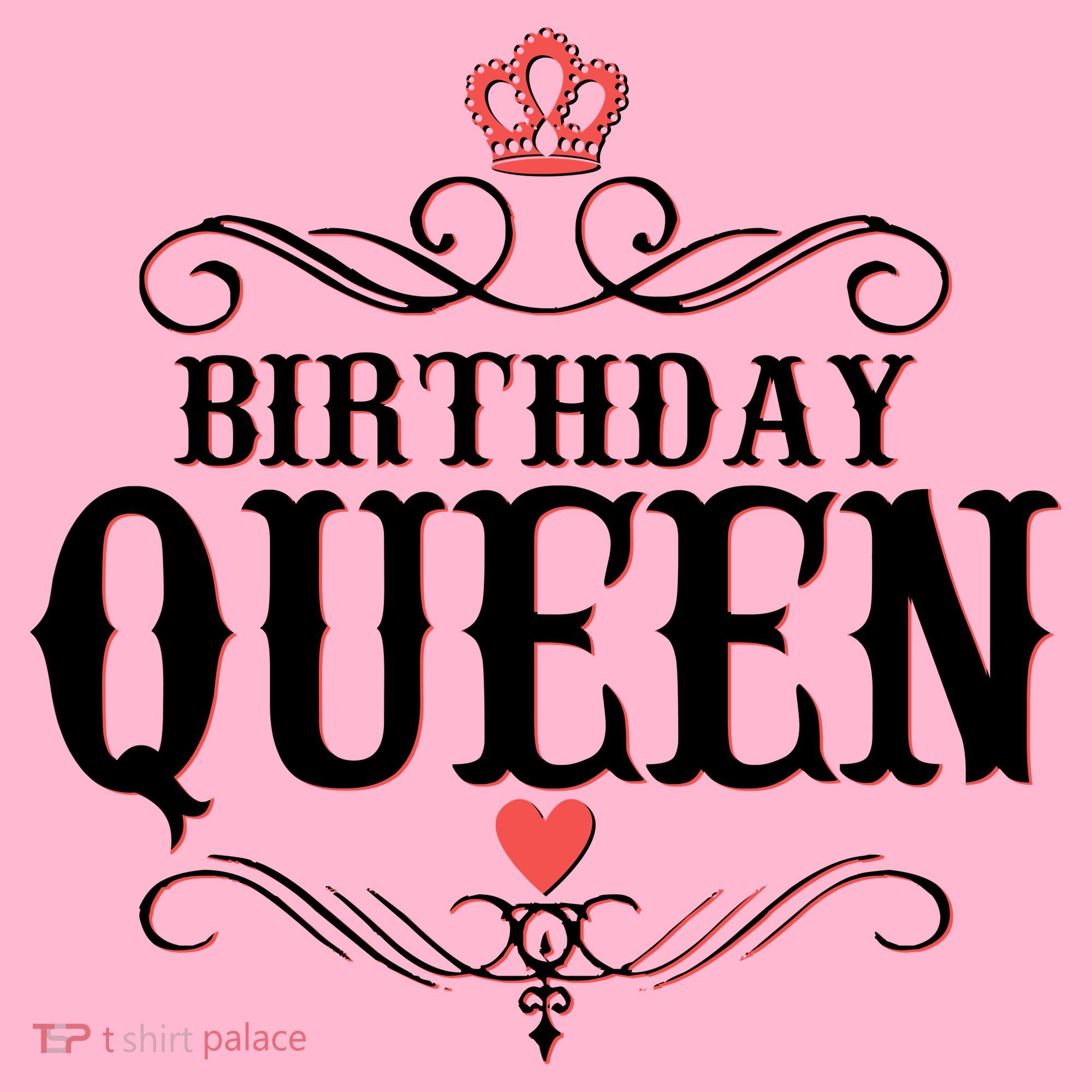 Vintage Birthday Queen T-Shirt