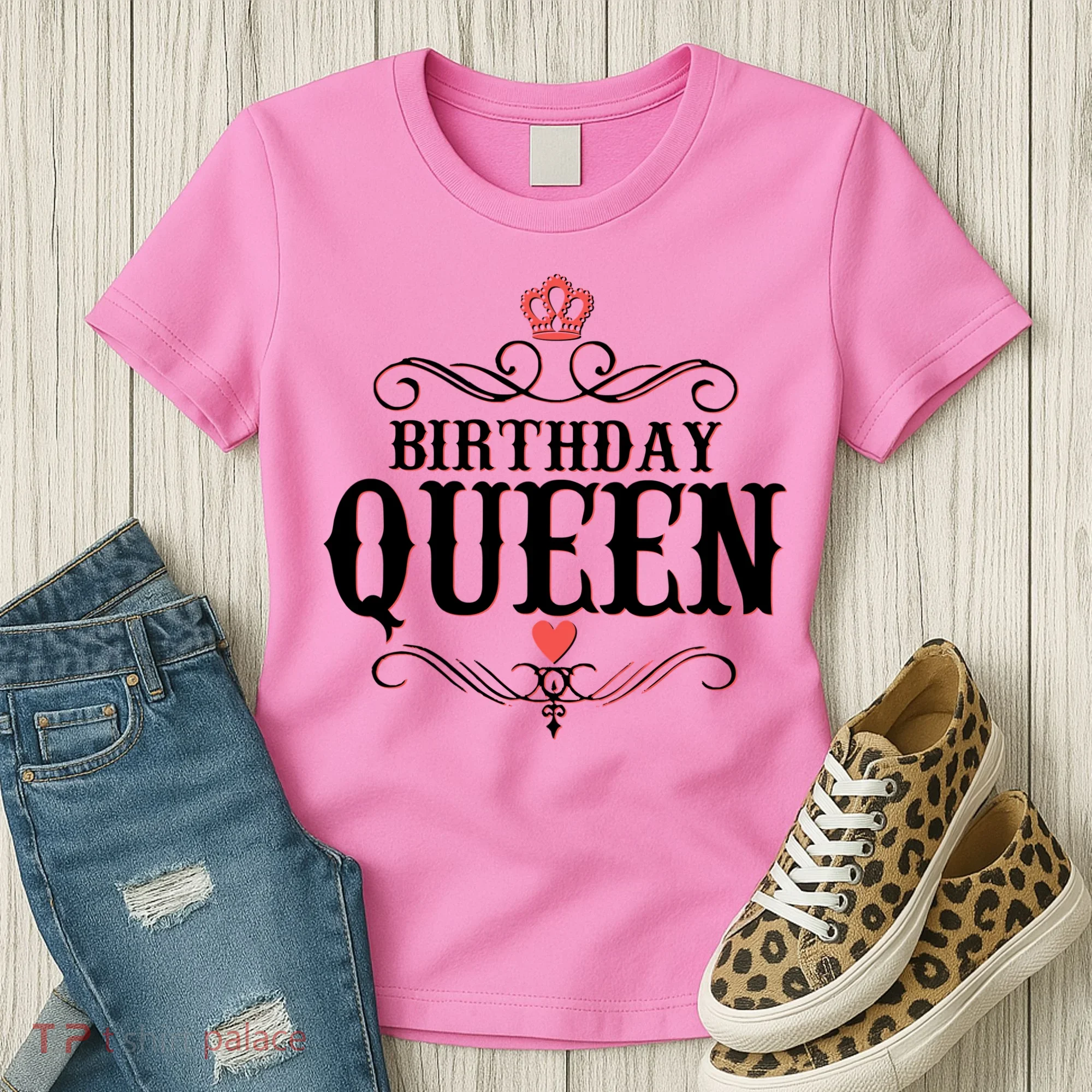 Vintage Birthday Queen Women's T-Shirt