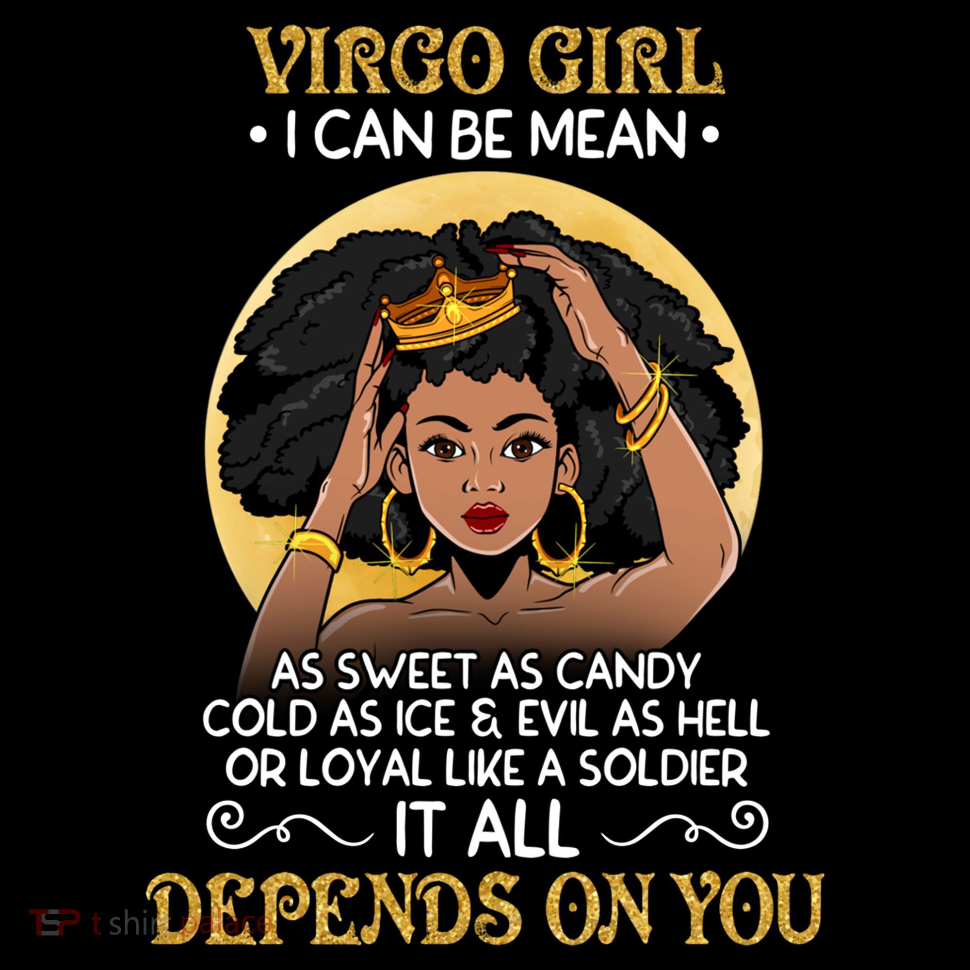 Virgo Black Queen August September Birthday Funny Gift Coffee Mug