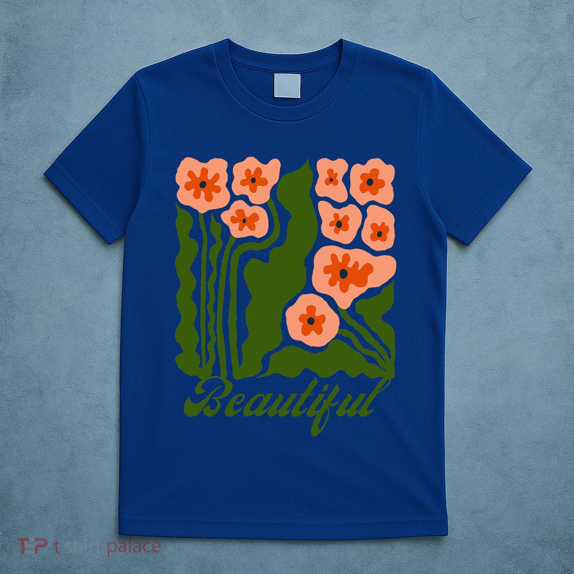 Vintage Blossoms Retro Flower Power T-Shirt