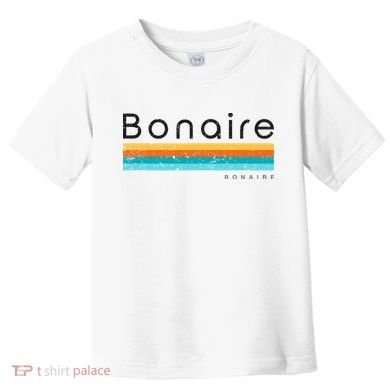 Vintage Bonaire Retro Design Toddler T-Shirt