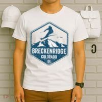Vintage Breckenridge Retro Logo Ski T-Shirt thumb 6