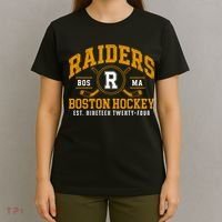 Vintage Boston Raiders Hockey Fan Team Spirit T-Shirt thumb 4