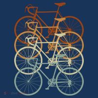 Vintage Bike Retro Bicycle T-Shirt thumb 7