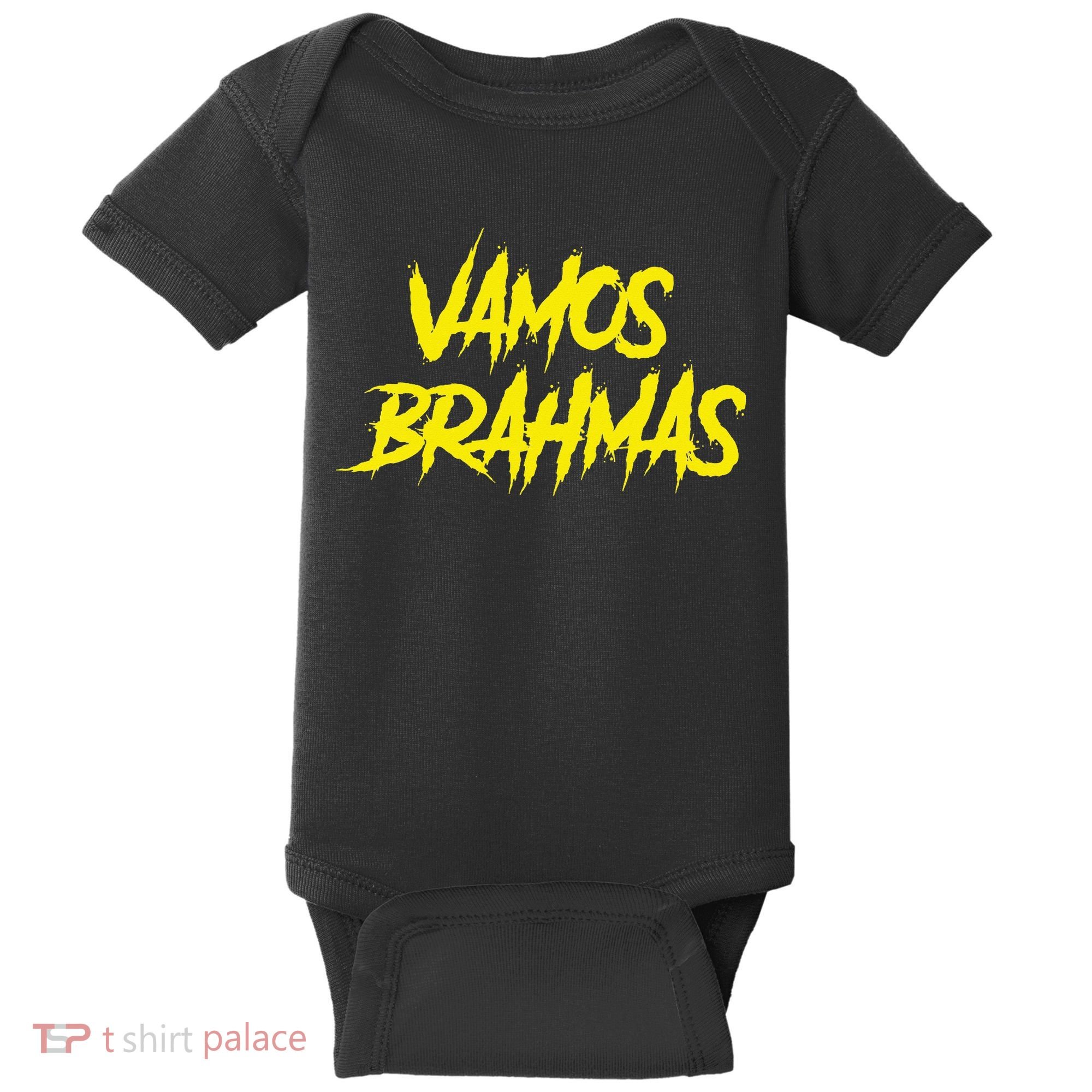 Vamos Brahmas San Antonio Football Tailgate Baby Bodysuit