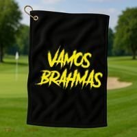 Vamos Brahmas San Antonio Football Tailgate Golf Towel thumb 1