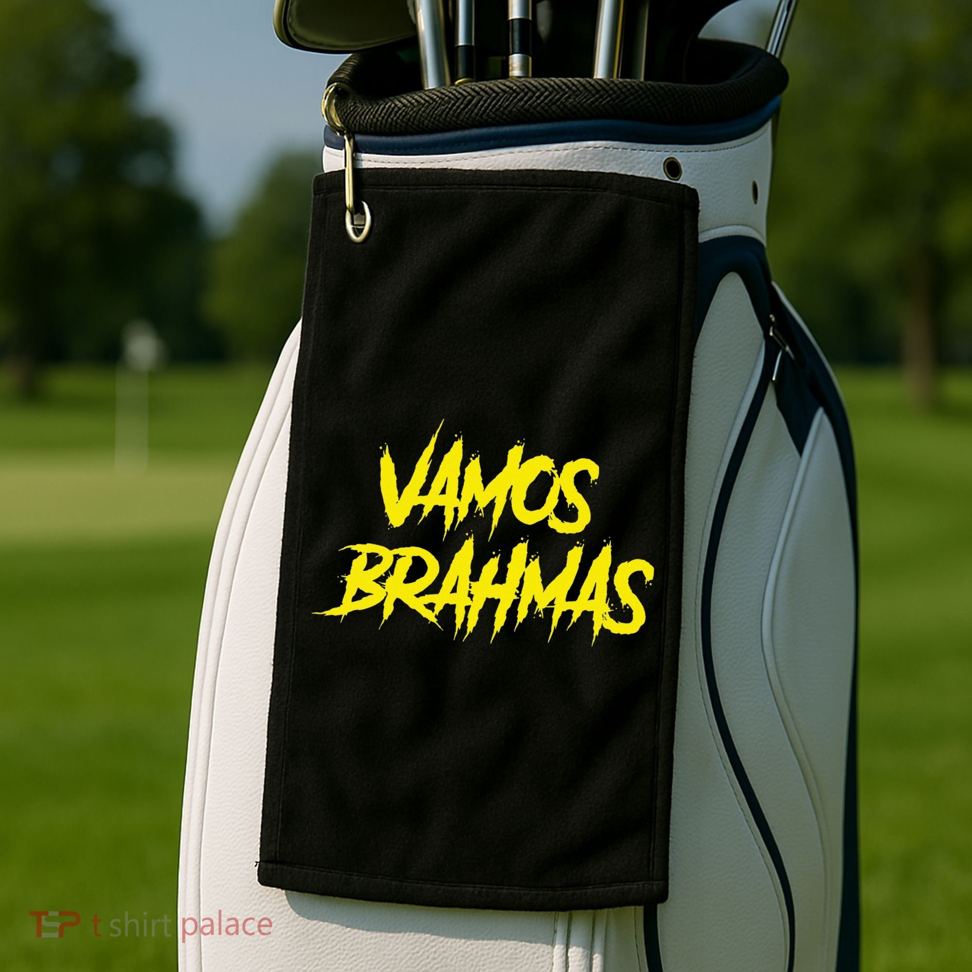 Vamos Brahmas San Antonio Football Tailgate Golf Towel