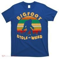 Vintage Bigfoot Stole My Weed 420 Marijuana T-Shirt thumb 0