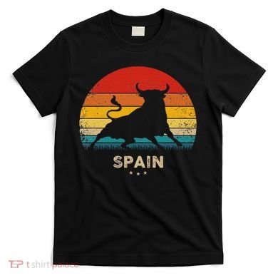 Vintage Bull Silhouette Spain T-Shirt