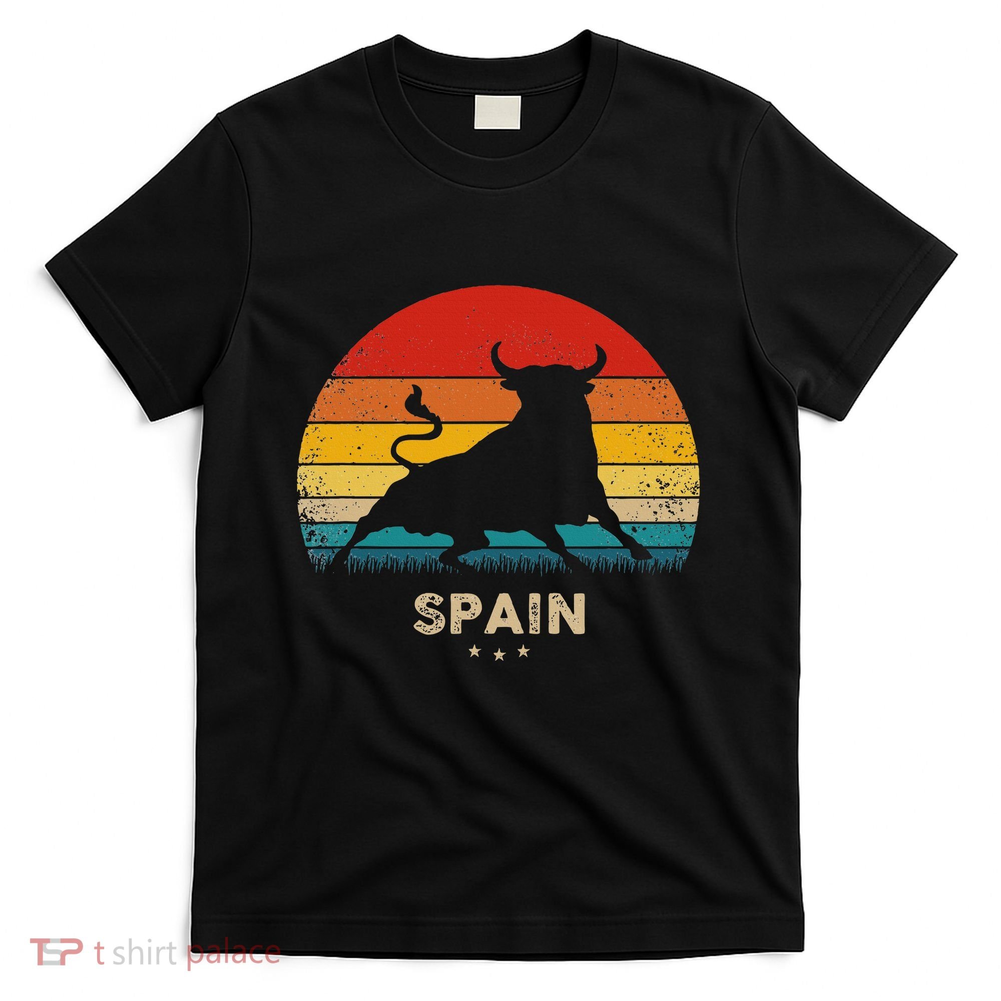 Vintage Bull Silhouette Spain T-Shirt
