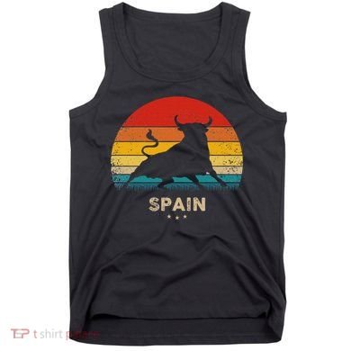 Vintage Bull Silhouette Spain Tank Top
