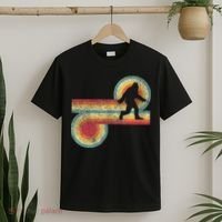 Vintage Bigfoot Sasquatch 70S 80S Style Retro Women T-Shirt thumb 2