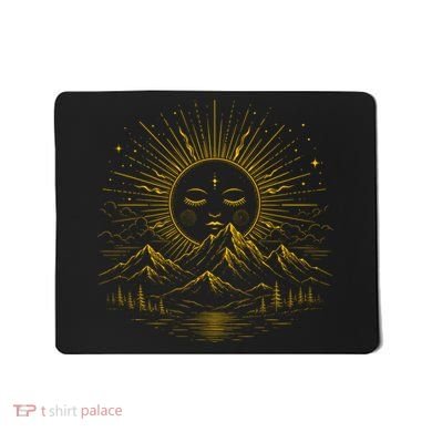 Vintage Boho Sun Mousepad