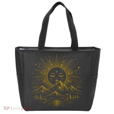 Vintage Boho Sun Tote Bag