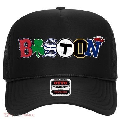 Vintage Boston Sports Fan City Pride TShirt Hat