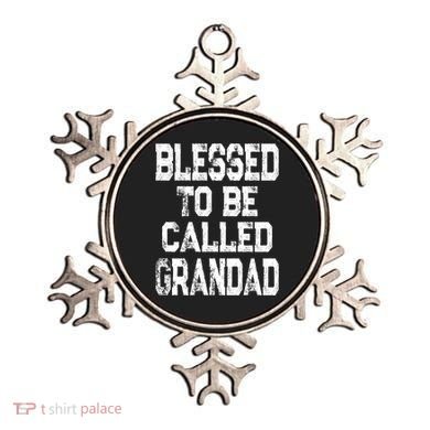 Vintage Blessed To Be Called Grandad Gift For Grandpa Meaningful Gift Ornament